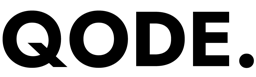 QODE logo hvit